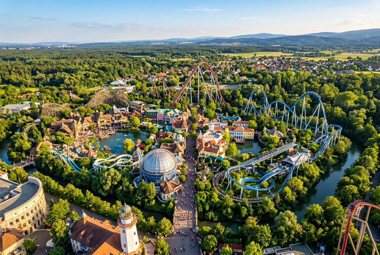 Europa-Park Rust von oben
